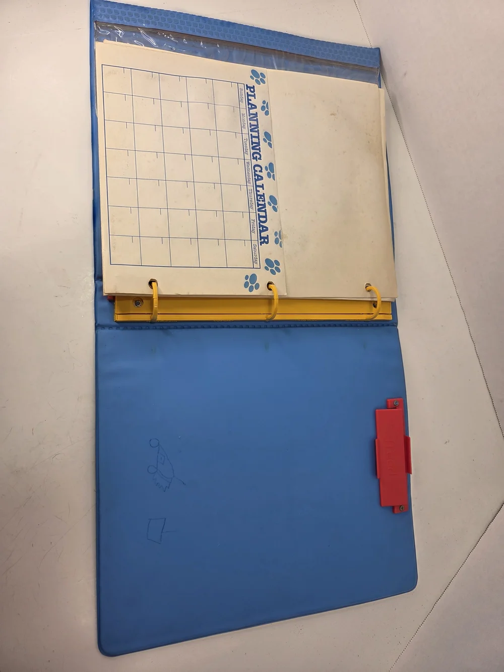 Vintage Mead Garfield Kitty Beat Notebook Three Ring Binder Retro 1978 Organizer
